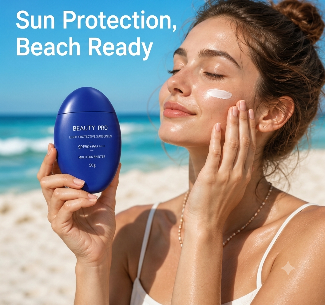 Enjoy light sunscreen