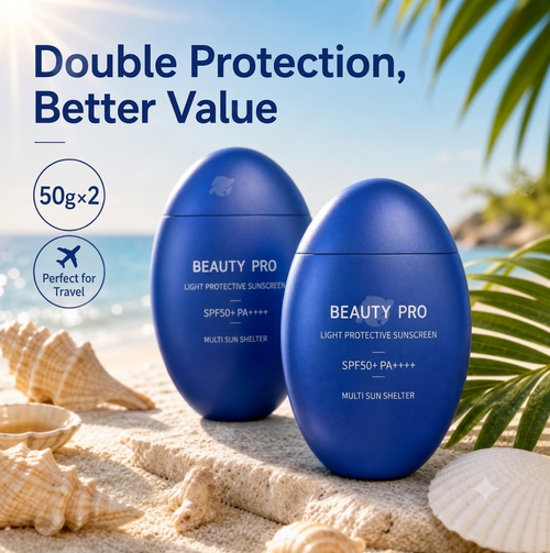Enjoy light sunscreen