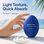 Enjoy light sunscreen